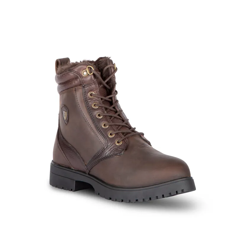 Moretta Varese Lace Country Boots in Brown