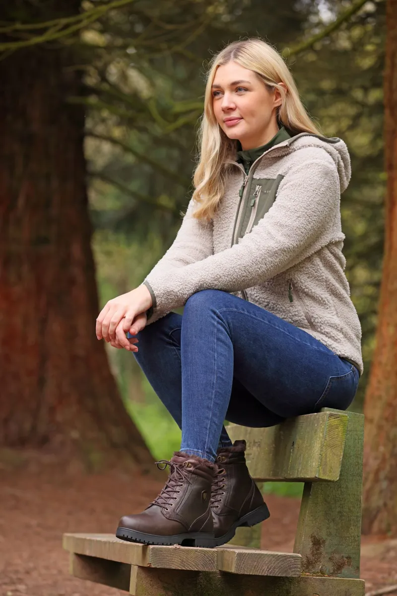 Moretta Varese Lace Country Boots in Brown-12