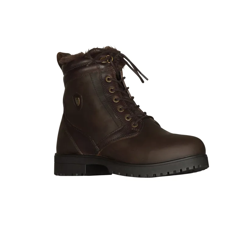 Moretta Varese Lace Country Boots in Brown-9