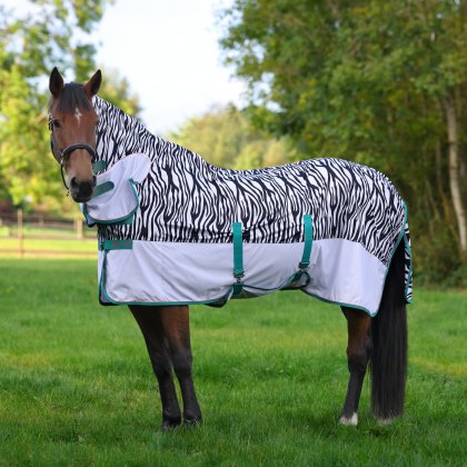 Shires Tempest Original Zeb - TEK Fly Combo Horse Rug