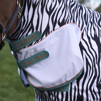 Shires Tempest Original Zeb - TEK Fly Combo Horse Rug