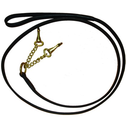 Collegiate Leather Two Chain Lead