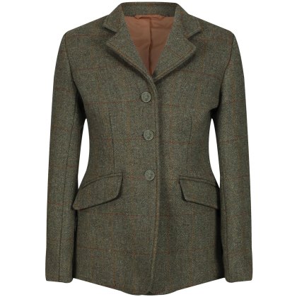 Equetech Junior Claydon Deluxe Tweed Riding Jacket