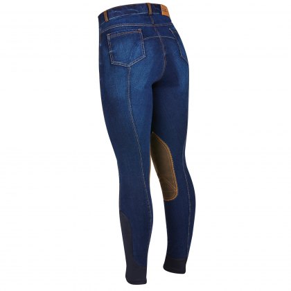 Dublin Shona Knee Patch Denim Breeches