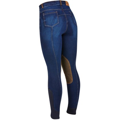 Dublin Shona Knee Patch Denim Breeches
