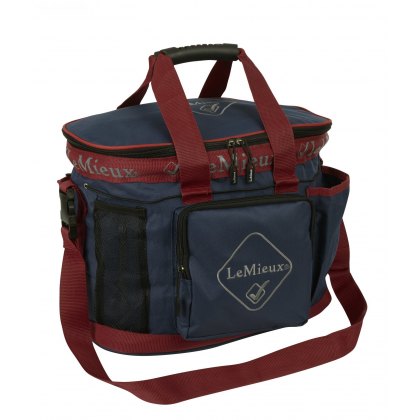 LeMieux Grooming Bag Navy/Burgundy