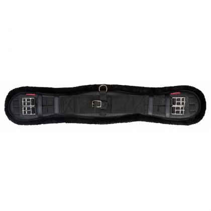 LeMieux Merino Integrated Dressage/Mono Girth Black/Black