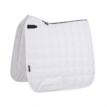 LeMieux Carbon Mesh Air Dressage Square White