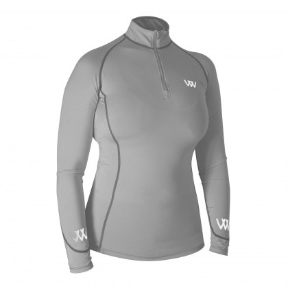 Woof Wear Performance Riding Shirt Brushed Steel