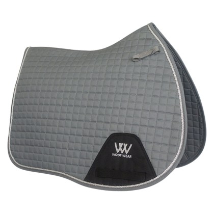 Woof Wear GP Saddle Cloth Brushed Steel