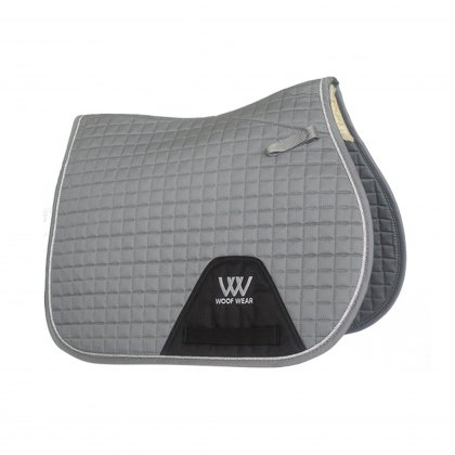 Woof Wear GP Saddle Cloth Brushed Steel