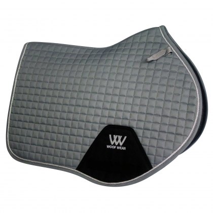Woof Wear Close Contact Saddle Cloth Brushed Steel