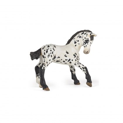 Papo Black Appaloosa Foal Toy