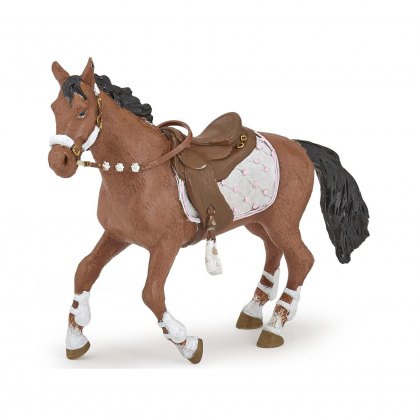 Papo Winter Riding Girl Horse Toy