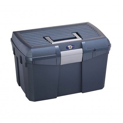 Battles Medium Tack Box Midnight Blue 