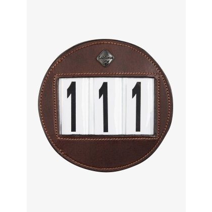 LeMieux Leather Bridle Number Holder