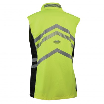 WeatherBeeta Adults Yellow Reflective Lightweight Waterproof Vest Hi-Vis
