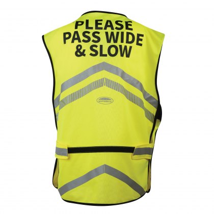 WeatherBeeta Adults Yellow Reflective Waistcoat Hi-Vis