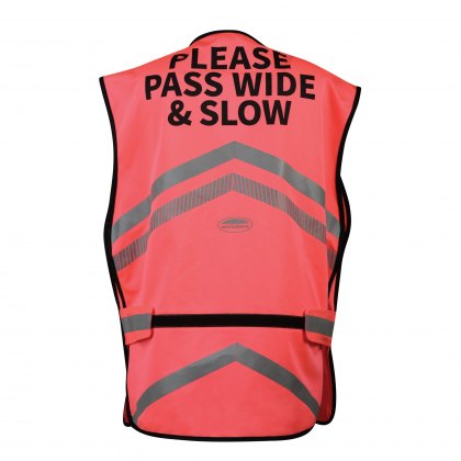 WeatherBeeta Childs Pink Reflective Waistcoat Hi-Vis