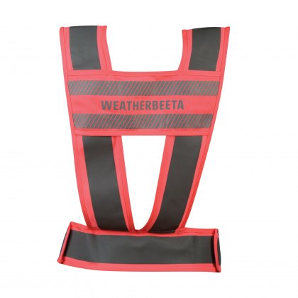 WeatherBeeta Adults Pink Reflective Harness Hi-Vis