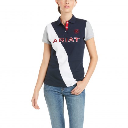 Ariat Ladies Taryn Polo Button Team 