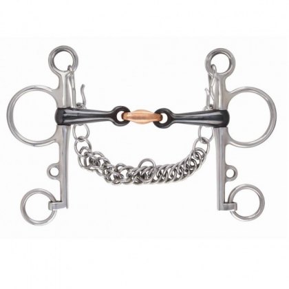 Shires Sweet Iron Double Jointed Pelham Bit 523
