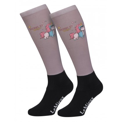 LeMieux Footsie Socks Unicorn Rock It Baby  