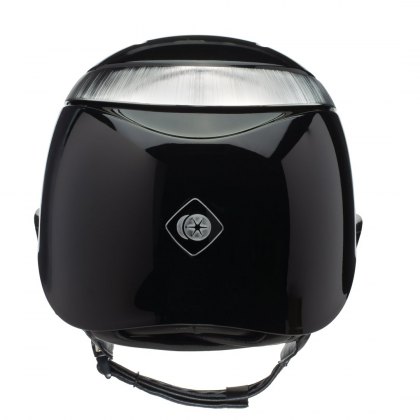 Charles Owen Halo Riding Hat Black Gloss/Platinum