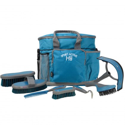 Hy Sport Active Complete Grooming Bag  Aegean Green