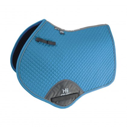 Hy Sport Active Close Contact Saddle Pad Aegean Green