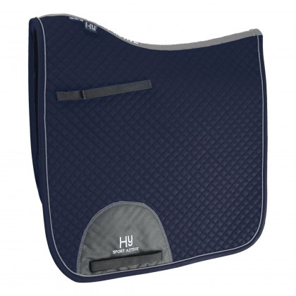 Hy Sport Active Dressage Saddle Pad Midnight Navy