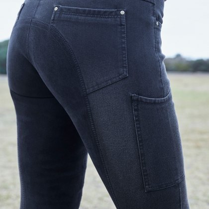 Dublin Shona Full Suede Seat Denim Breeches