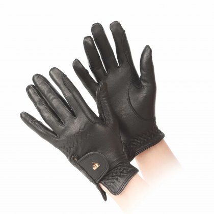 Shires Aubrion Ladies Leather Riding Gloves