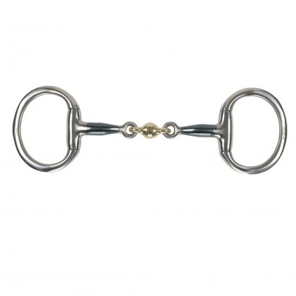 Shires Blue Sweet Iron Flat Eggbutt with Lozenge 6362