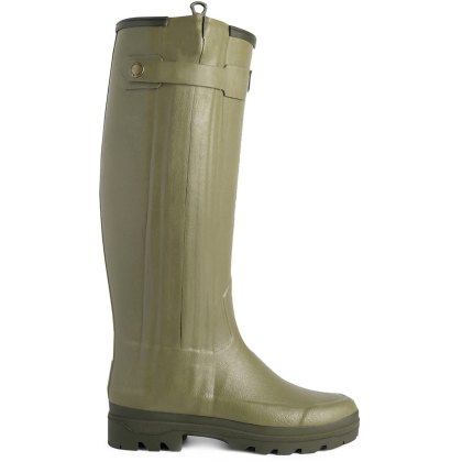 Le Chameau Womens Chasseur Neoprene Lined Zip Boot