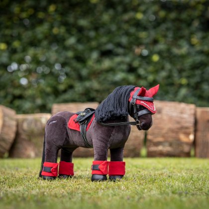 LeMieux Toy Pony Fly Hood Chilli Red 