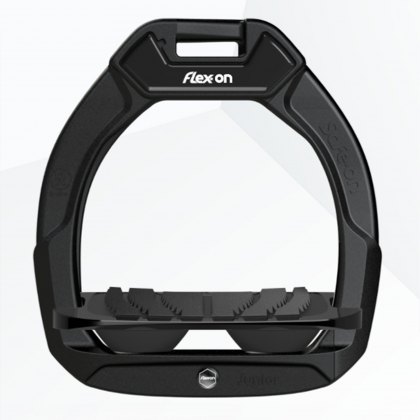 Flex-On Safe-On Junior Inclined Grip Safety Stirrups   