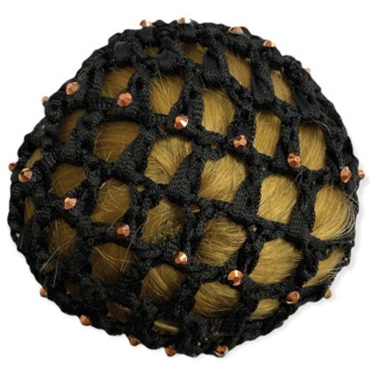 Equetech Rose Gold Bun Net