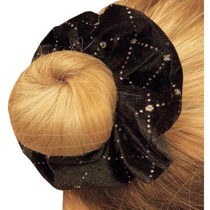 Equetech Solitaire Velvet Scrunchie
