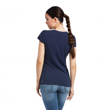 Ariat Ladies Team Vertical Logo Tee  