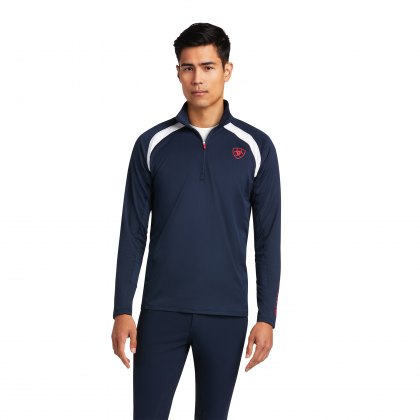 Ariat Mens Team Sunstopper 1/4 Zip  