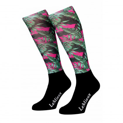 LeMieux Footsie Socks Tropical Palm 