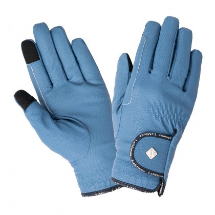 LeMieux Pro Touch Kids Classic Riding Glove Ice Blue