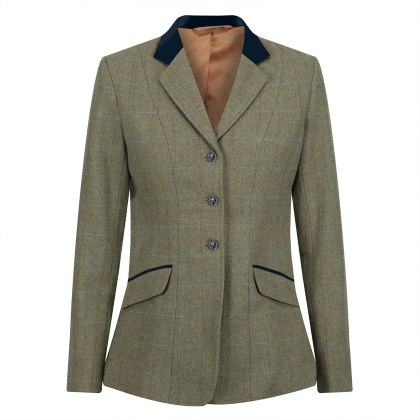 【新品未使用】Louise Classic Tweed Jacket Louise Ladies Yorkshire Tweed Jacket - Pink Check