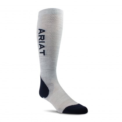AriatTek Performance Socks Heather Grey/Navy