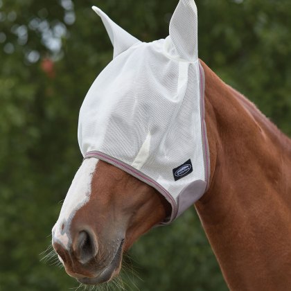 WeatherBeeta ComFiTec Airflow Mask White/Dark Grey/Orchid