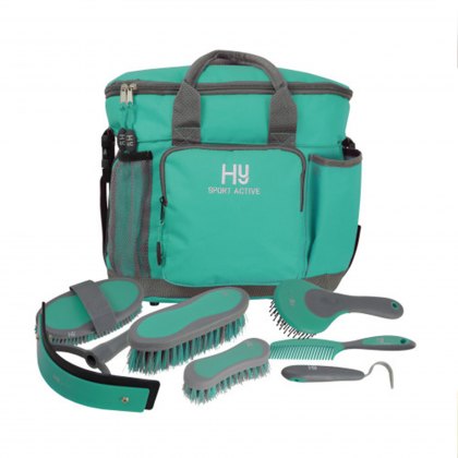 Hy Sport Active Complete Grooming Bag Spearmint Green