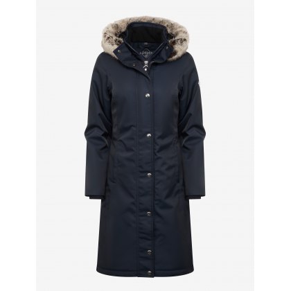 LeMieux Waterproof Long Riding Coat Navy