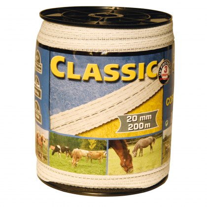 Corral Classic Fencing Tape 200m X 20mm