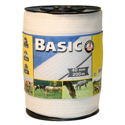 Corral Basic Fencing Tape 200m x 40mm